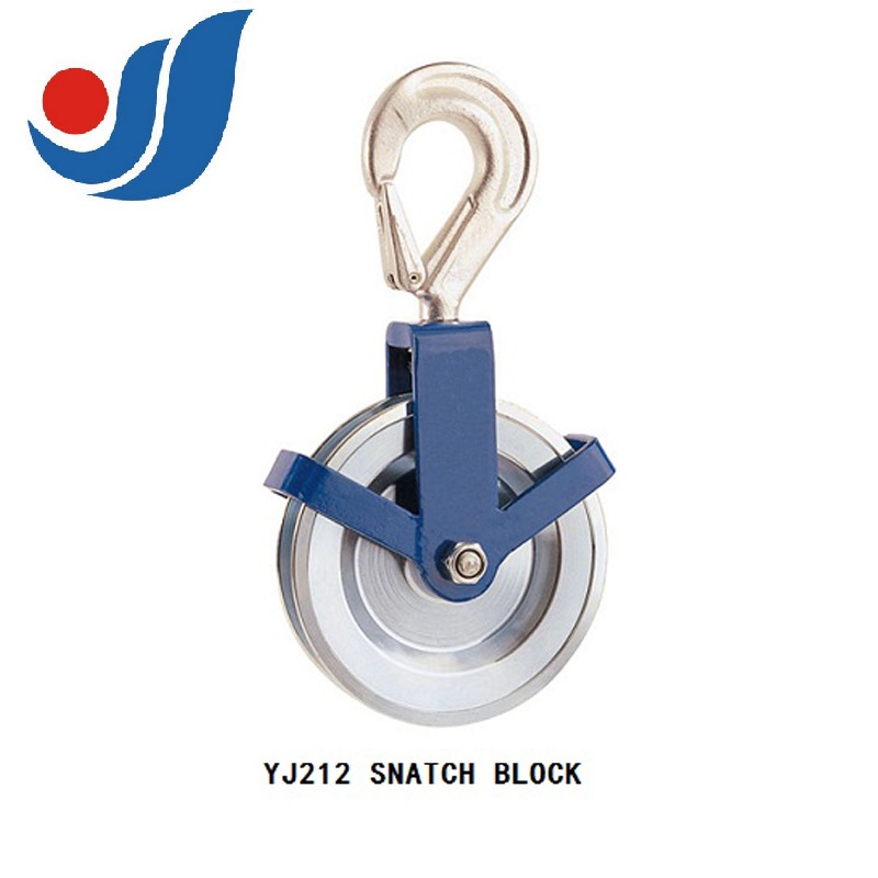 YJ212 European Type Lifting Block with Hook